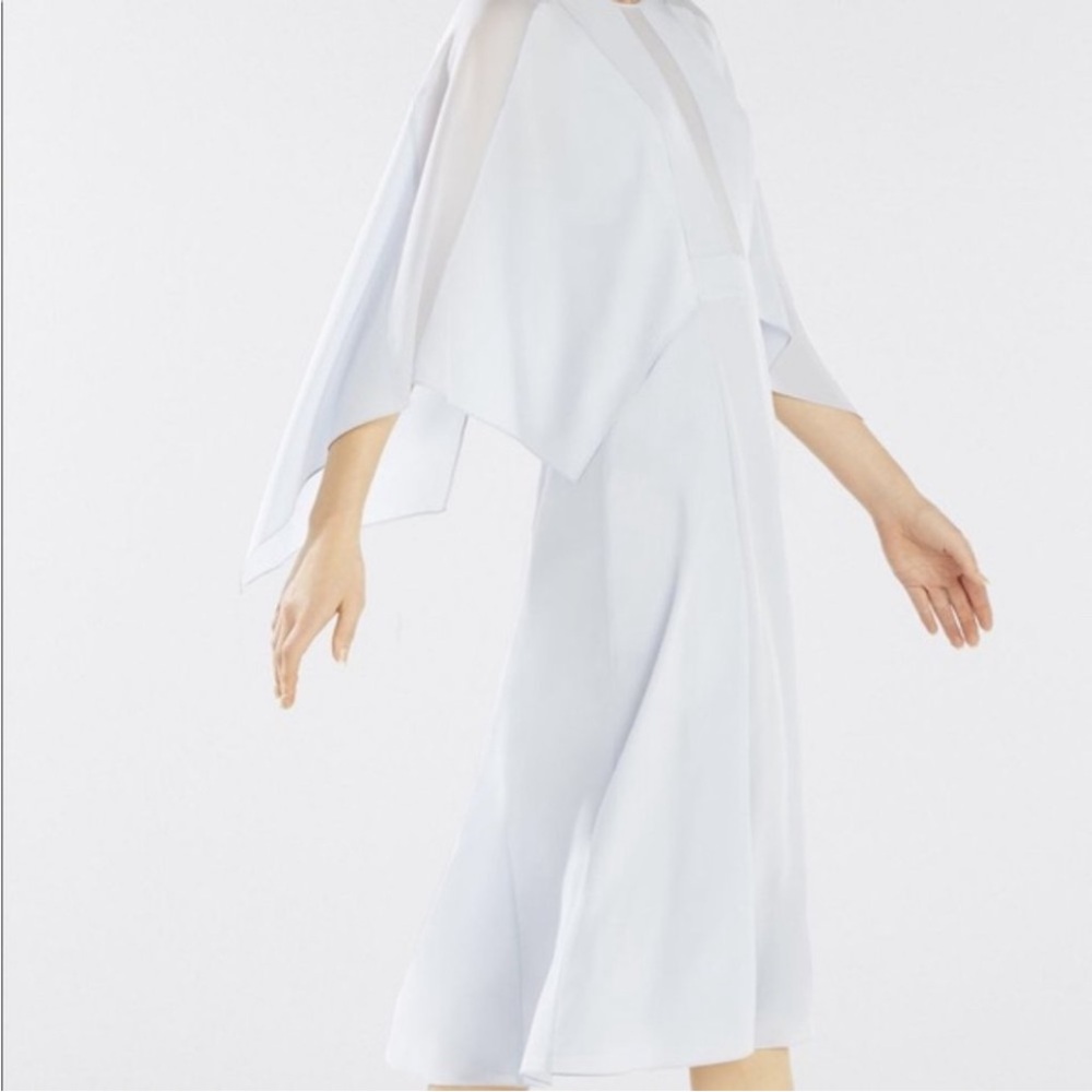 NEW BCBGMaxAzria Paid $568 plus tax Light Blue Midi Dress* new with tags* - Picture 4 of 15